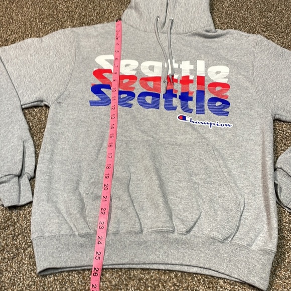 Champion Seattle Hoodie. Men’s size S. - Picture 3 of 9